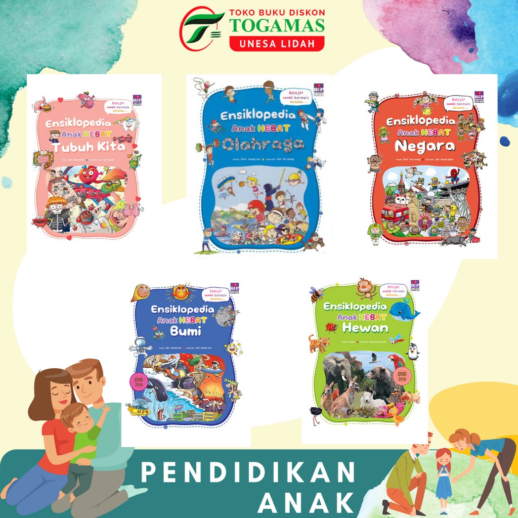 BUKU ANAK SERI ENSIKLOPEDIA ANAK HEBAT EDISI TERBARU 2019