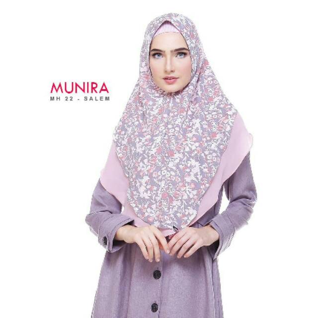 HIJAB INSTAN / MH22 MUNIRA ORI / WARNA SALEM