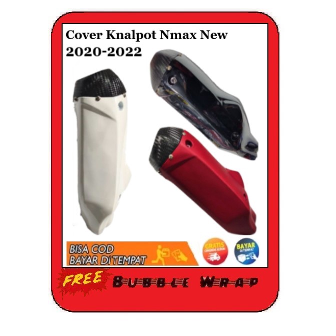 Tameng Muffler Cover Knalpot Nmax / Cover Pelindung Knalpot Yamaha NMAX New 2020 2021 2022