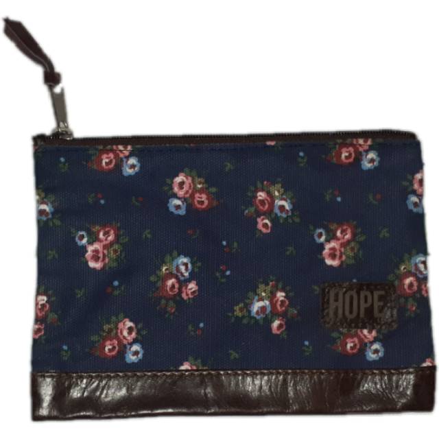 FABRIC &quot;FAITH &amp; HOPE&quot; POUCH 25X19 cm &amp; 20x14 cm