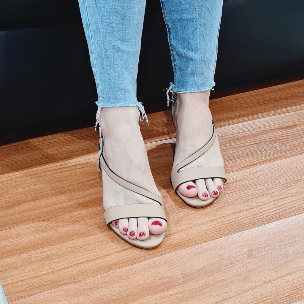 Sandal Wanita  C*K 304 - SNR Wedges 8cm