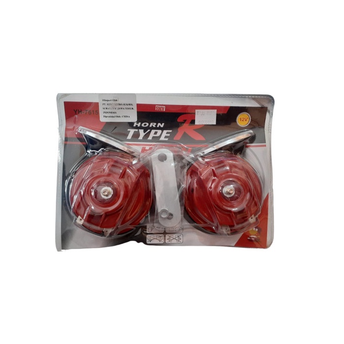 Jual Klakson Type R 12V Double Klakson Keong Dengan Relay Shopee