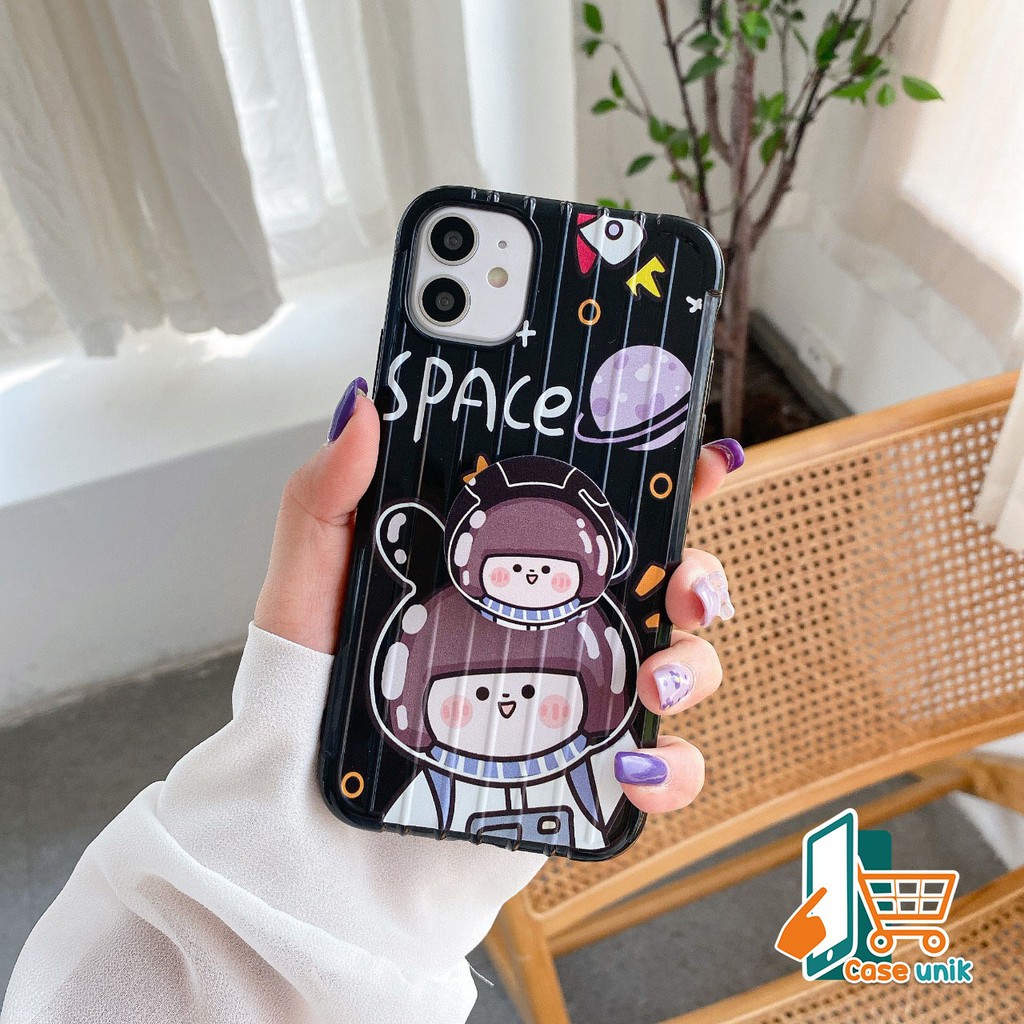 SS269 Softcase Popsocket SPACE Vivo Y53 Y71 Y71i Y81 Y81c V5 V5s Lite Y65 Y69 CS2422