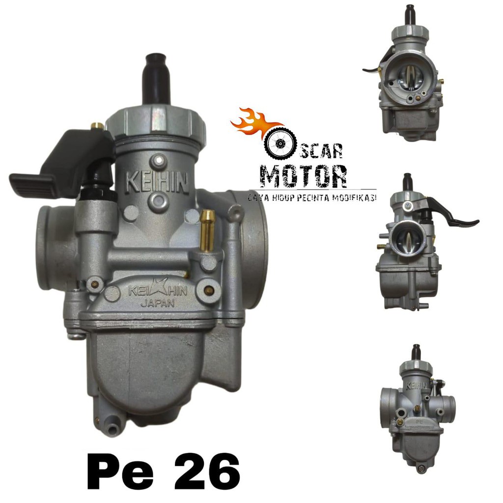 Karburator KEIHIN PE 24 PE 26 PE 28 Karbu Carburator PE24 PE26 PE28 Karbulator Universal motor