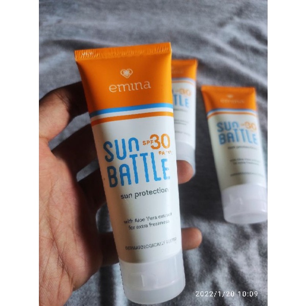 Emina Sun Battle Spf 30 with Aloe vera