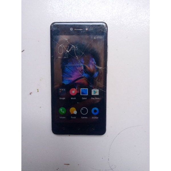 lava iris 60 mesin nyala normal lcd ok tc retak error