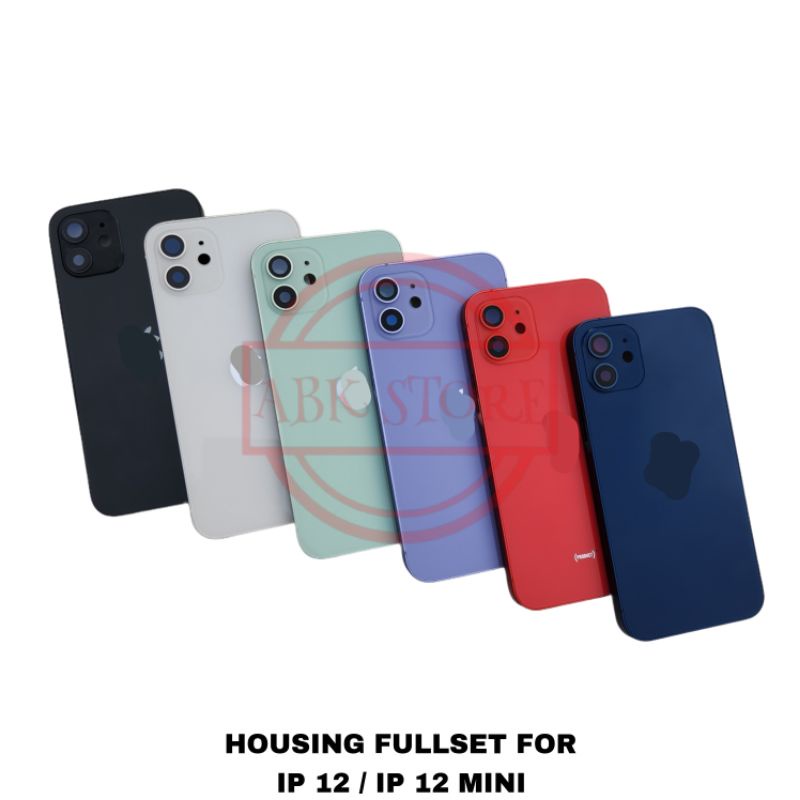 BACK CASING - KESING - HOUSING FOR IP 12 / IP 12 MINI FULLSET