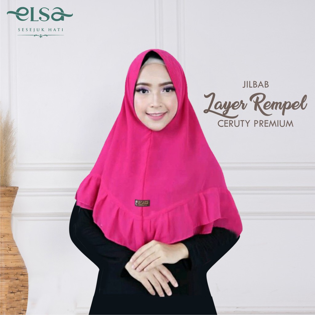 [HIJAB PET 2 LAYER REMPEL] HIJAB CERUTI JILBAB SYAR'I JILBAB PET HIJAB PET LAYER JILBAB INSTAN MURAH