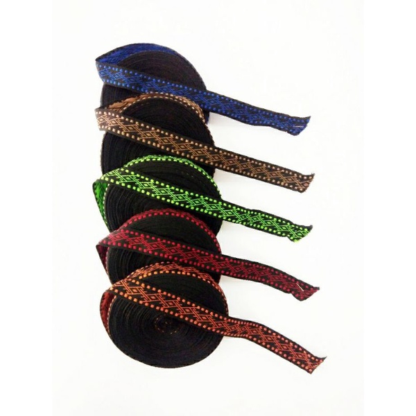 tali bisban webbing motif batik keren uk 2, 5 cm