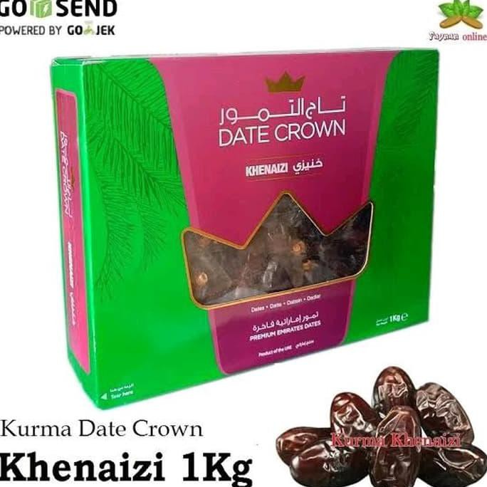

Ready Stock Kurma Date Crown Khenaizi - Kurma Khenezi 1Kg Asli