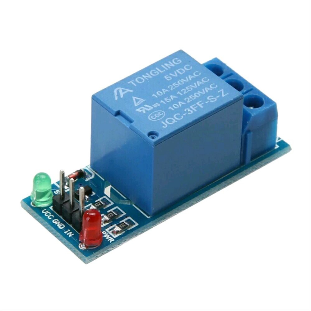 Jual Relay Module Modul 1 Chanel Channel 5V 5 Volt Optocoupler | Shopee ...