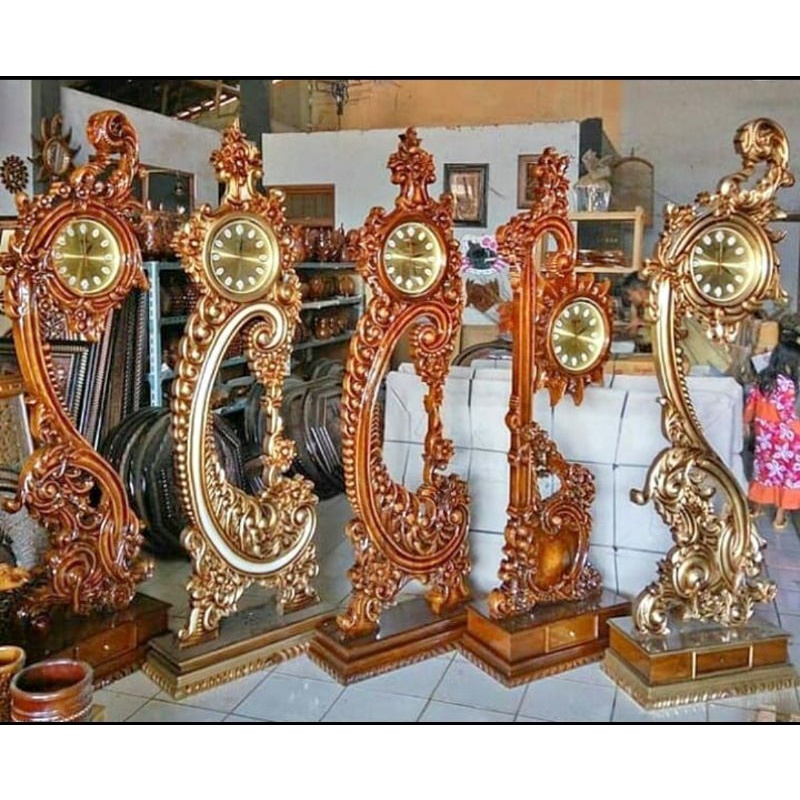 JAM HIAS MINIMALIS JAM UKIR JATI