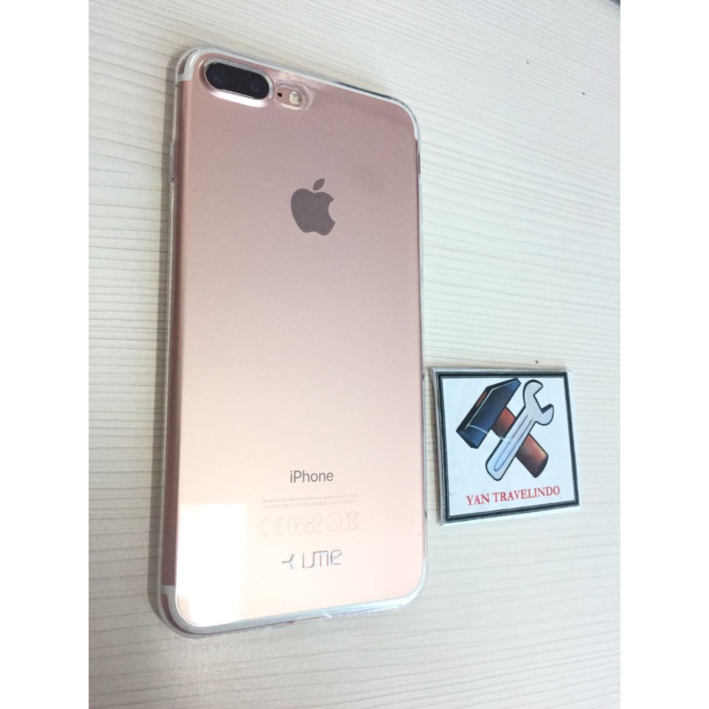 ULTRATHIN SILICON CASE APPLE IPHONE 8 IPHONE8 CASING TRANSPARAN GOOD