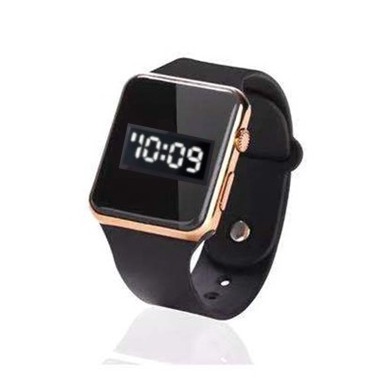 ✅COD LED WATCH [ Grey Rose Gold ] Jam Tangan Digital Pria &amp; Wanita - Strap Rubber ( Group )