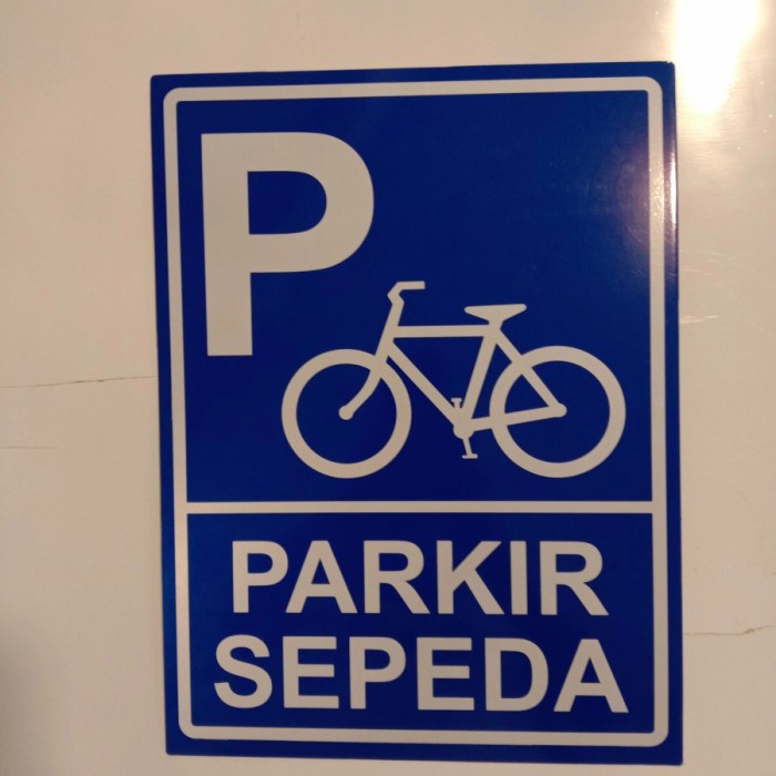 

PARKIR SEPEDA 20 x 30 CM akrilik