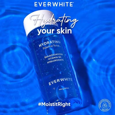 [BPOM] Everwhite Hydrating Essence Toner 100ML GALACTOMYCES - PANTHENOL - VIT B5 - HYALURONATE