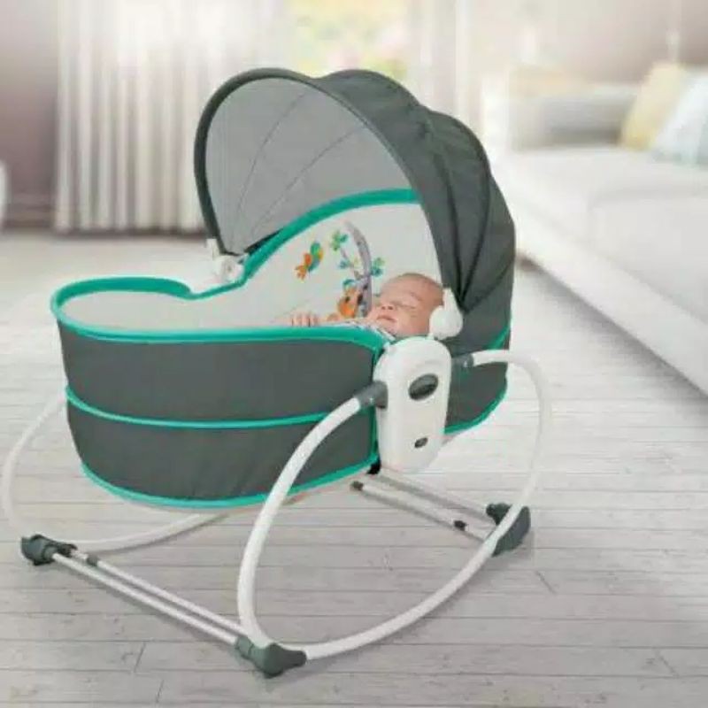 Bouncer Cocolatte Weeler 5in1 Rocker Bassinet