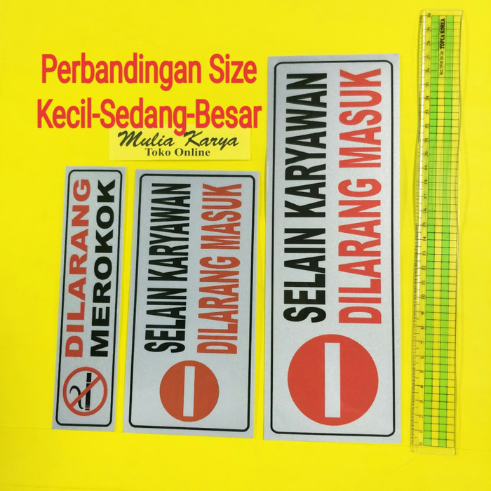 

q4AD5s Aneka Sign Label Kecil / Label Petunjuk As71S0D