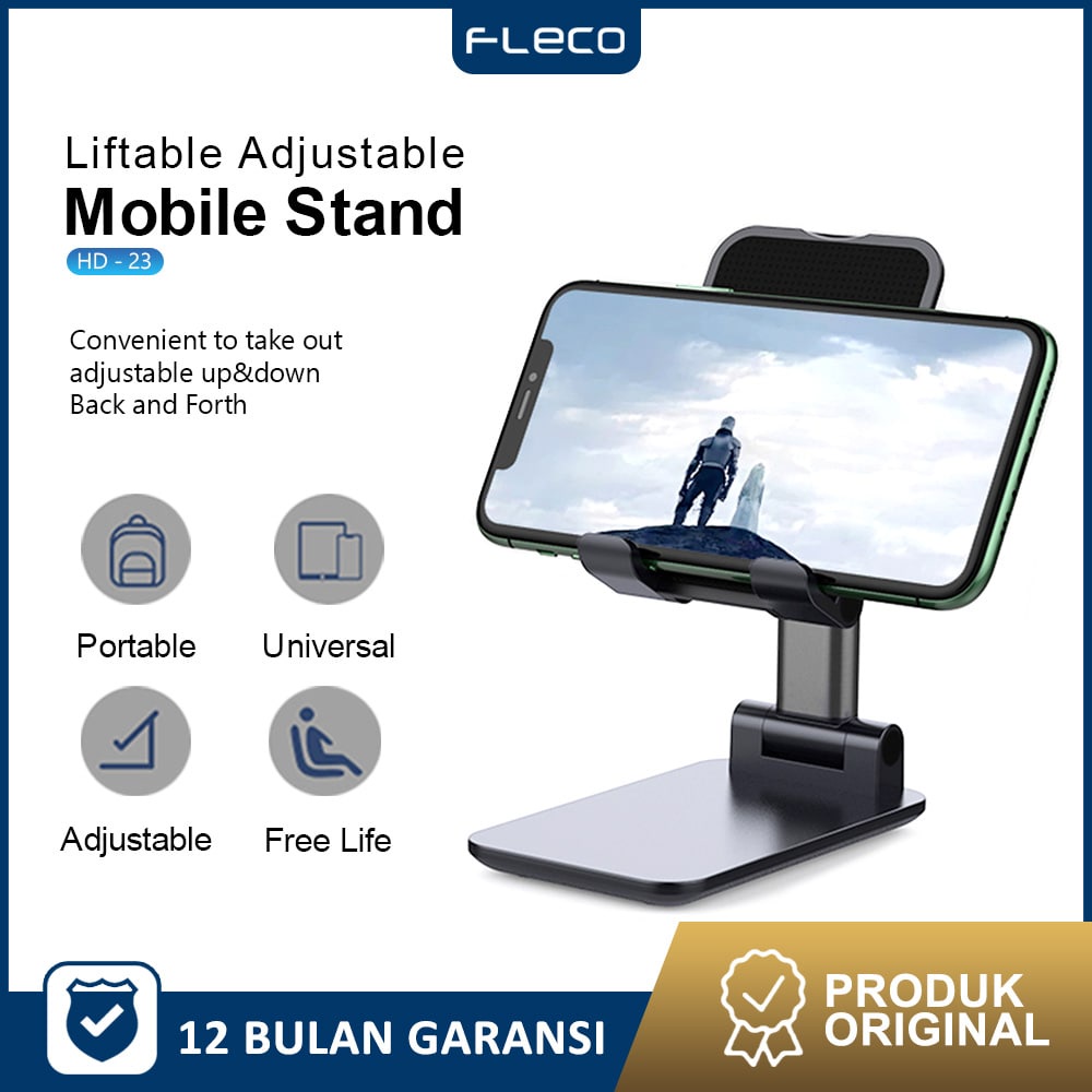 Phone Holder dudukan hp Standing Hp For TAB Stand Universal HP Holder HD-23 FLECO