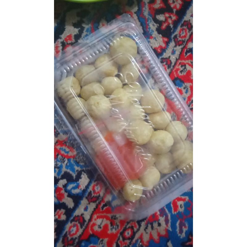 

cimol isi sosis/makanan ringan/cimol