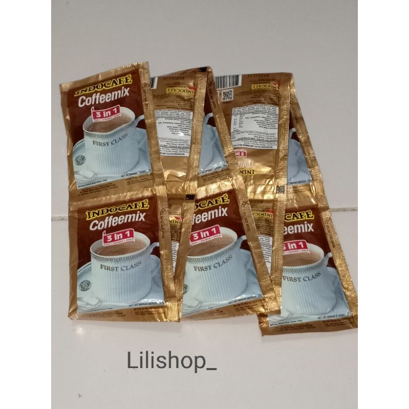 

Indocafe coffeemix 3 in 1, 1 renceng isi 10 sachet