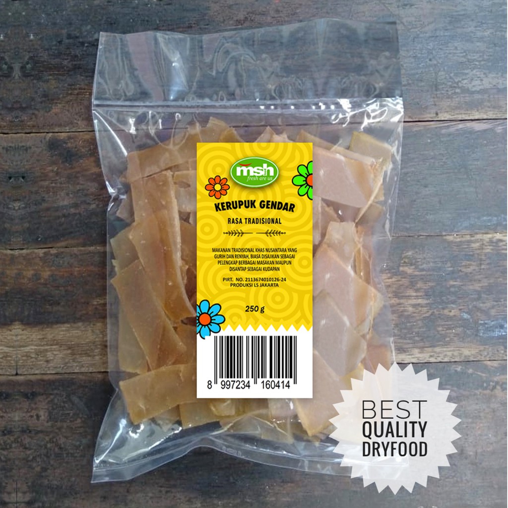 

Kerupuk Gendar 250 gr