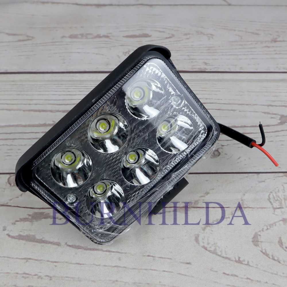 Lampu Sorot Flood Spotlight 6 Beads Cool White accesoris mobil burnhilda