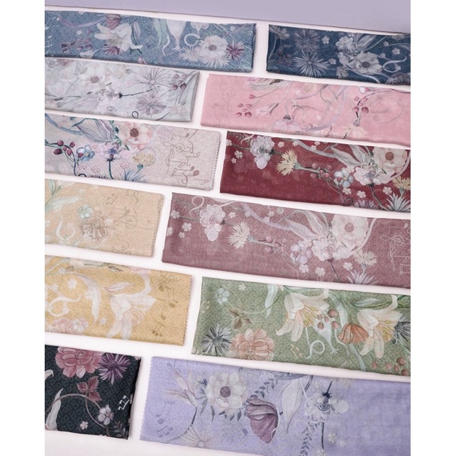 Nada series square Buttonscarves BS