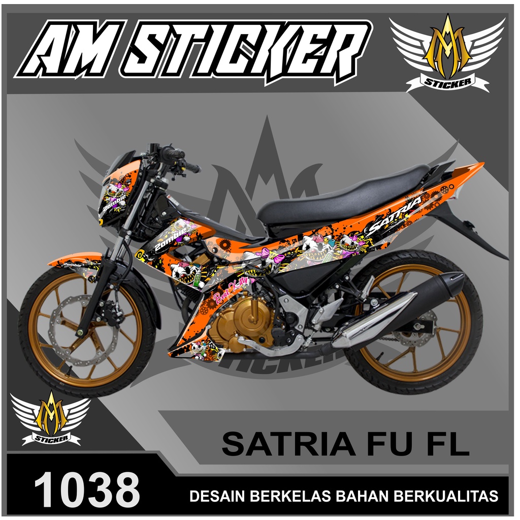 Promo Decal full body Satria Fu FL - Decal variasi Satria Fu