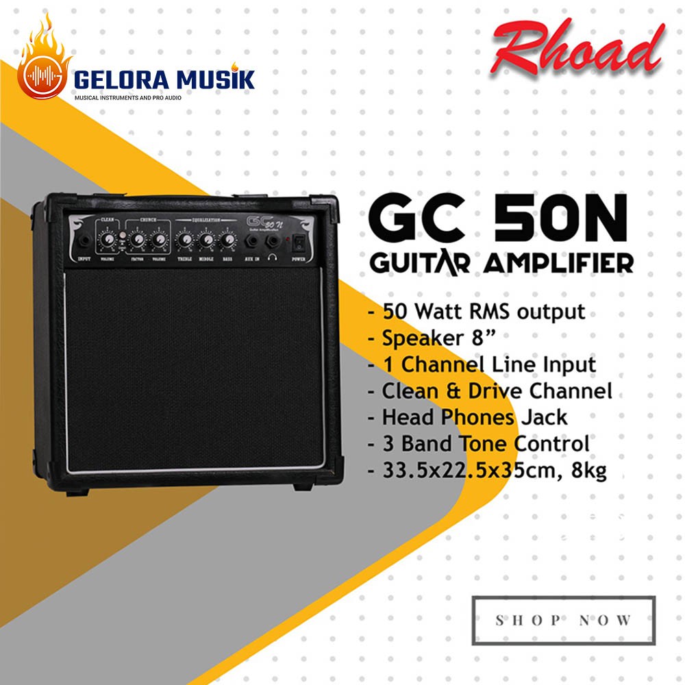 Ampli Gitar Rhoad Cabinet Combo GC 50N