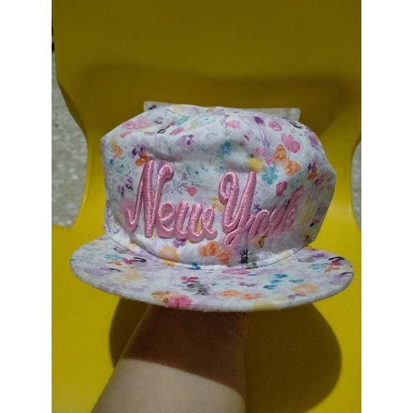 Preloved Like New Topi Anak H&M Kids Floral New York Preloved HnM Kids Hat Preloved Snapback H&M Kid