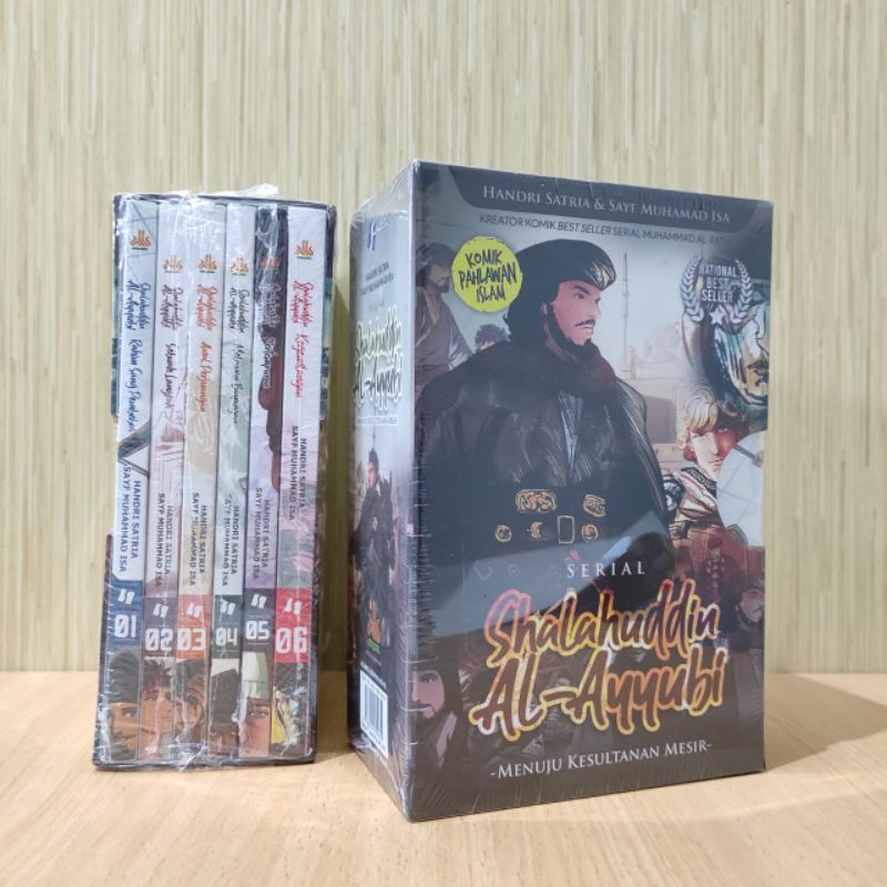 

Komik Shalahudin Al Ayyubi Seri Lengkap 1 Set/6 Buku + Box Exclusive
