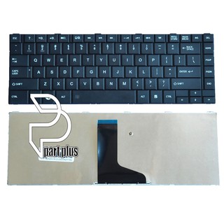 Keyboard Laptop Toshiba C800 C805 C840 M800 M805 L800 L830 L840 C805 C840 M840 Hitam Non Frame