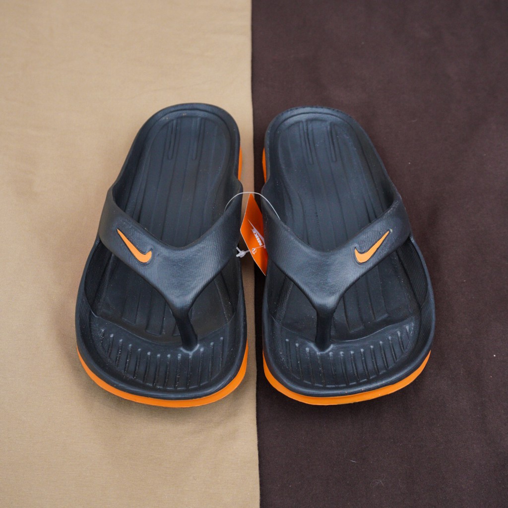 BISA COD !!! Sendal Pria Distro Jepit Nike Duramo Orange Terbaru Casual Surfing terbaru Terlaris