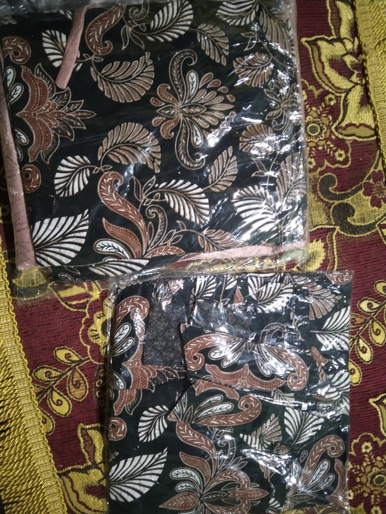 Batik Couple Kebaya Brokat Anjani Baju Pesta Lamaran Tunangan Kondangan Terbaru Murah Berkualitas
