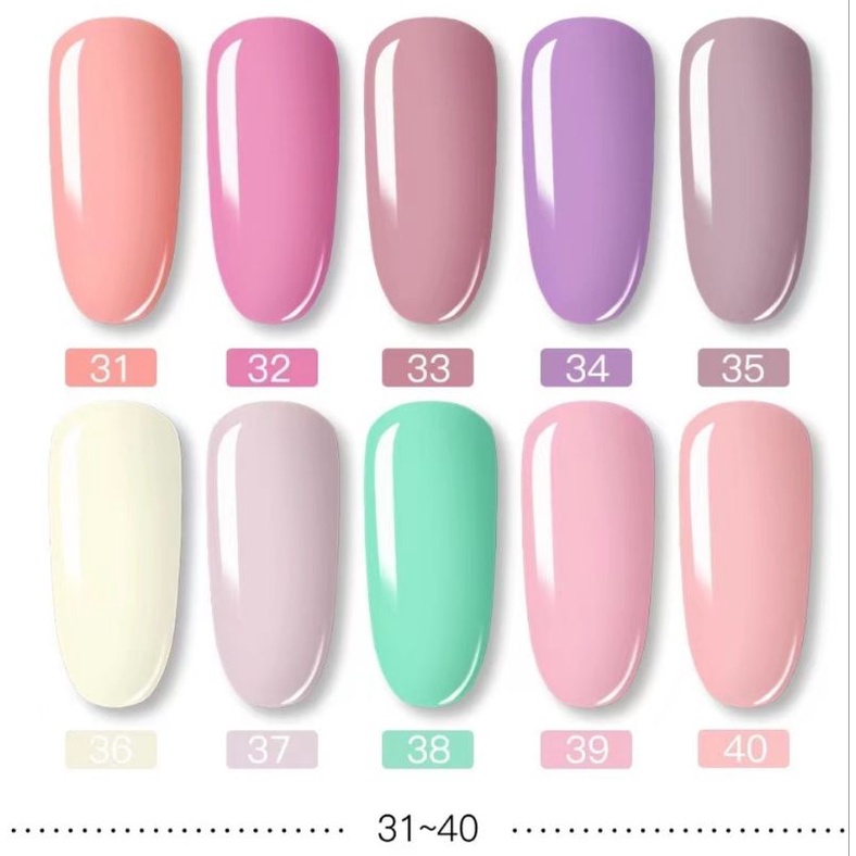 [31~40] ROSALIND GEL NAIL POLISH UV LED / KUTEK / CAT KUKU / UV GEL POLISH