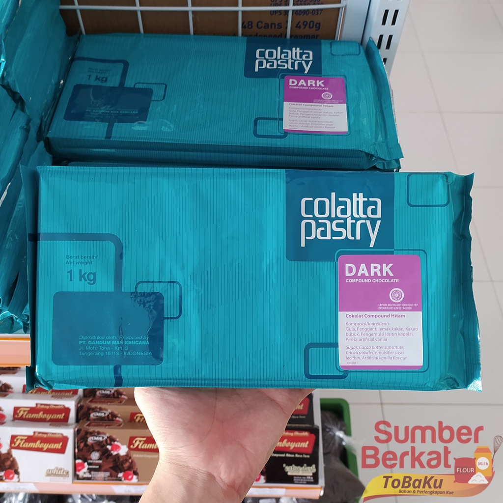 Jual Colatta Colatta Pastry 1 Kg Coklat Blok Compound Cokelat Murah