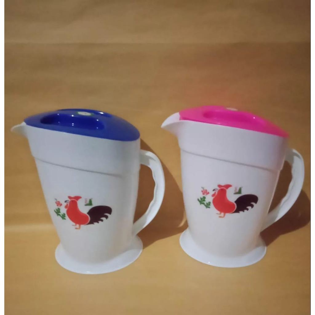 Teko ayam jago Aladin Motif Ayam Jago / Teko Palstik Ayam jago / Eskan Water jug 1200 ml