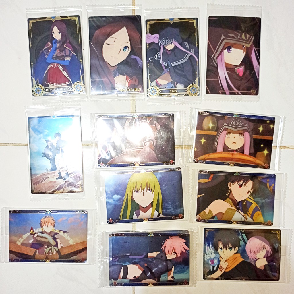 Fate Grand Order Babylonia FGO Wafer Card
