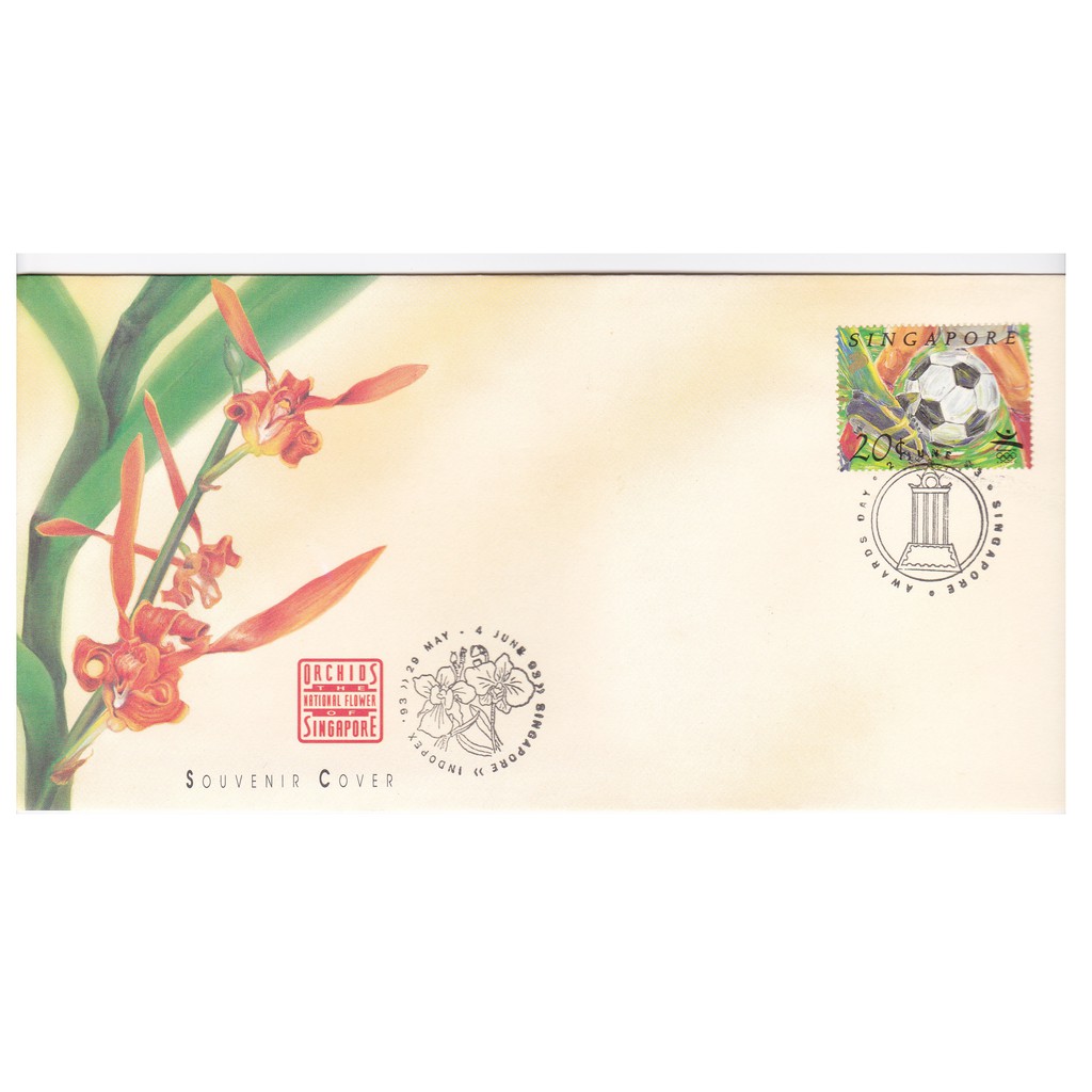 

FDC Singapore Anggrek (1993)