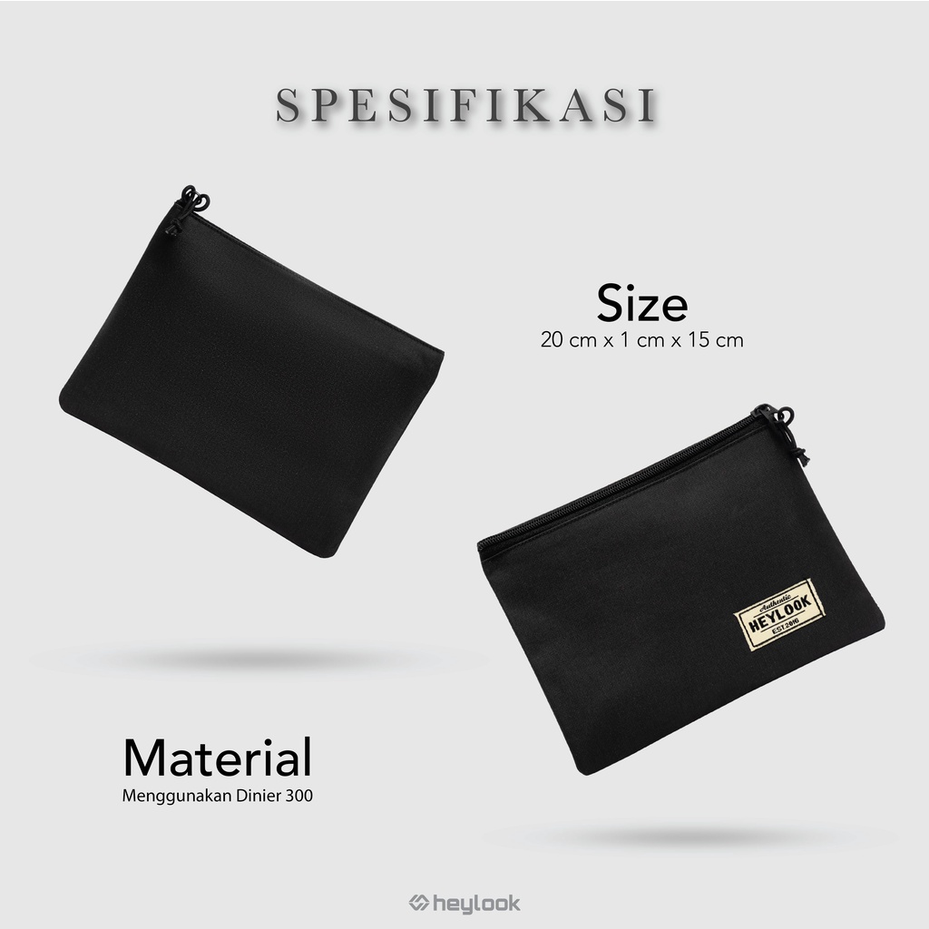 11.11 SALE (BISA COD) POUCH BAG SIMPLE POUCH ORGANIZER BAG SIMPLE POUCH CABLE BAG HEYLOOK