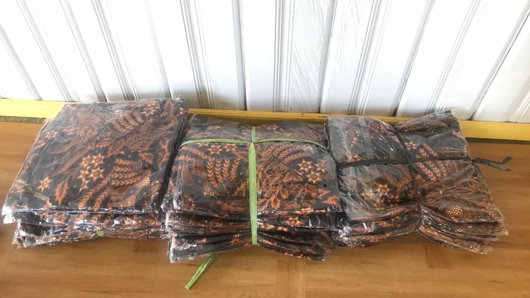 Maura Couple - Sania Ruffle Batik Couple