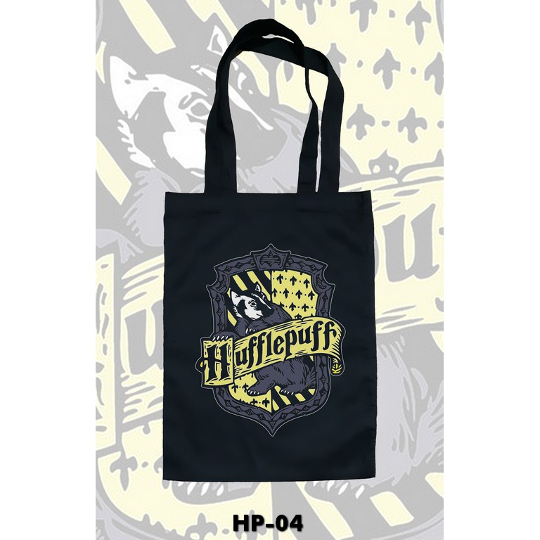 TOTE BAG HITAM - HARRY POTTER