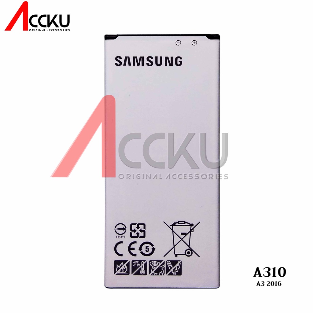 BATERAI SAMSUNG A3 2016 EB-BA310ABE BATTERY SAMSUNG A310 ORIGINAL 99