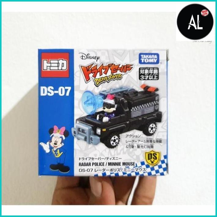 Al Tomica Disney Drive Saver Ds-07 Radar Police Minnie Mouse