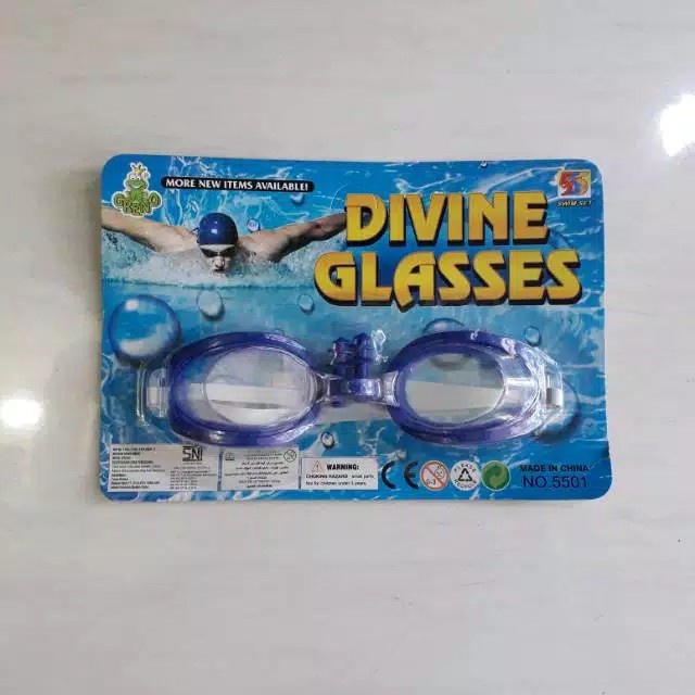 Kaca Mata Renang Anak 2-11 Tahun Diving Glasses - 8801