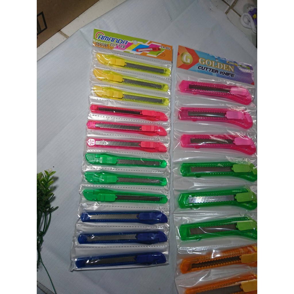 

grosir cutter pemotong serbaguna 1 lusin /ecer
