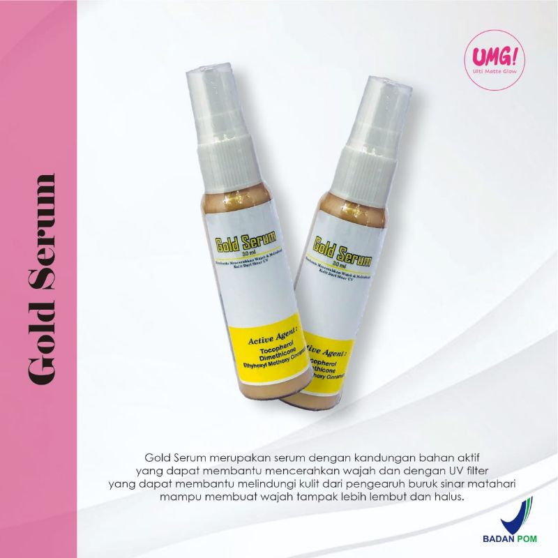 SERUM UMG SKINCARE BPOM ORI, ALL ITEM (ULTIMATTEGLOW)