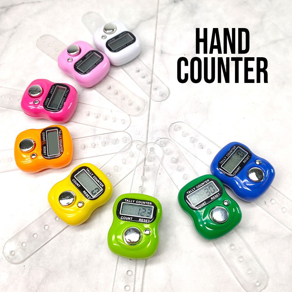 INFY - Tasbih Digital Mini Tally Counter Alat Hitung Tasbeh Digital / Finger Counter ImportMurah Packingan OPP R031