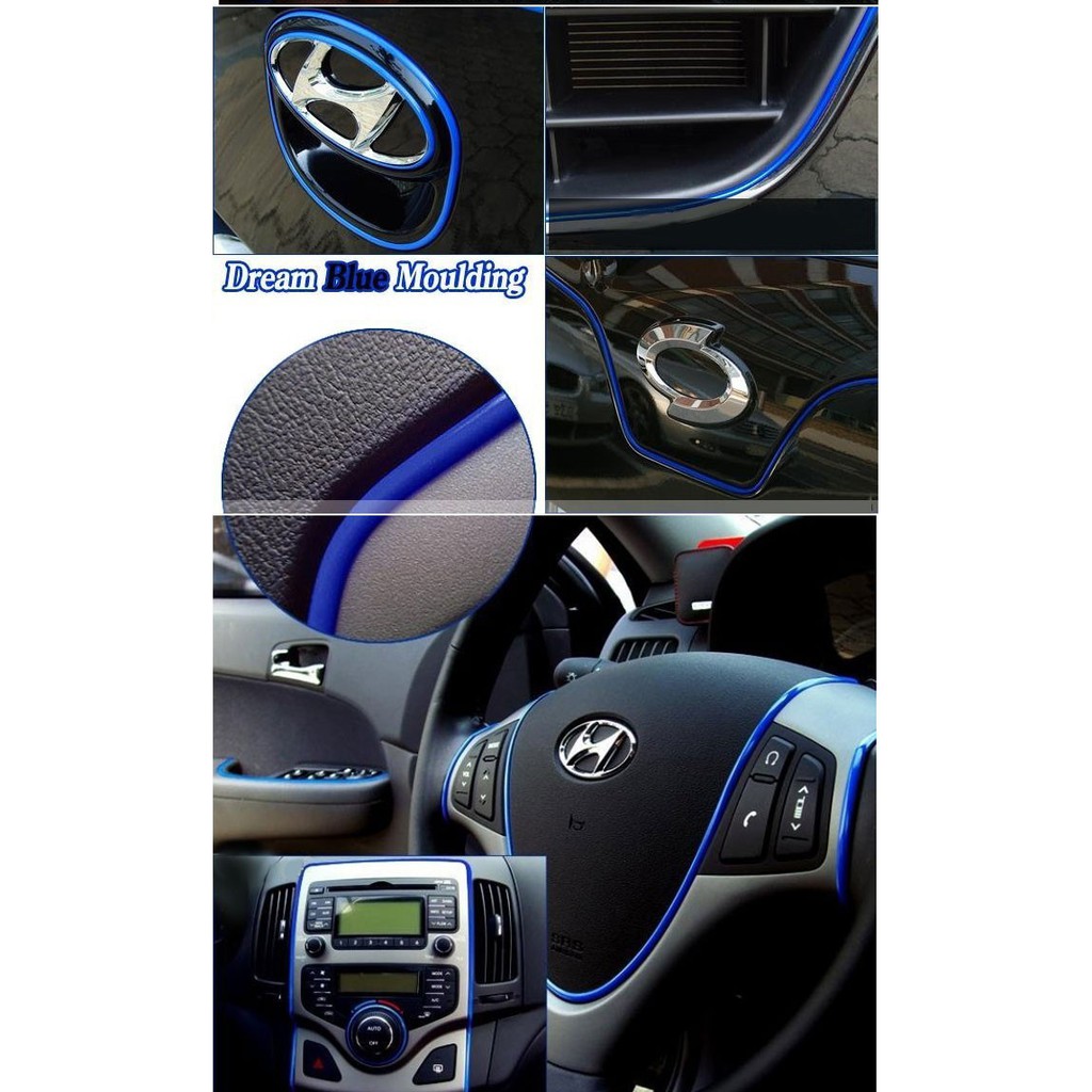 Stiker Interior Mobil/ Stiker Dashboard Dekorasi 5 Meter